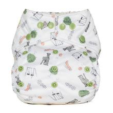 Load image into Gallery viewer, Baba and Boo Reusable Cloth Nappy - One Size - Prints
