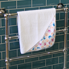 Load image into Gallery viewer, MuslinZ Hooded Baby Towel Little Twidlets
