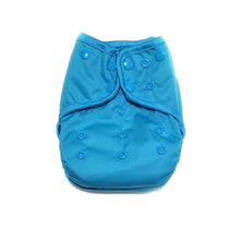 Load image into Gallery viewer, bebeboo reusable wrap nappy cover Little twidlets Blue
