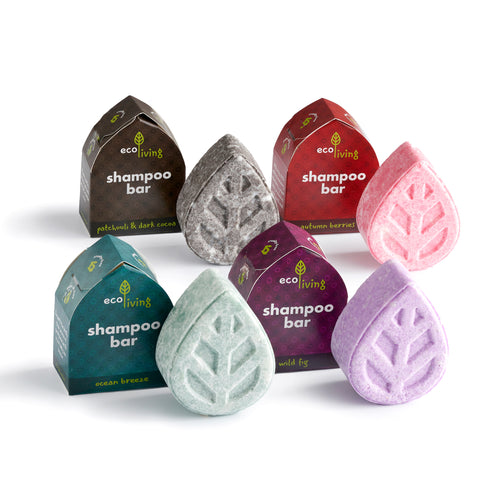 Eco living soap free sustainable shampoo bars Little Twidlets 