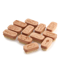 Load image into Gallery viewer, Childrens plastic-free, Vegan Beech Wood Nail Brush | Little Twidlets 
