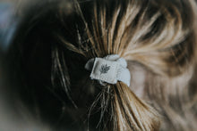 Load image into Gallery viewer, Plastic Free Hair Ties - multi Coloured. Pack of Six hair band, organic and biodegradable little twidlets
