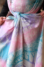 Load image into Gallery viewer, Lolly Wovens - Fractal Magnolia - Woven Wrap - Size 6

