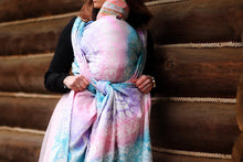 Load image into Gallery viewer, Lolly Wovens - Fractal Magnolia - Woven Wrap - Size 6 Little Twidlets
