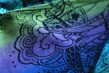 Load image into Gallery viewer, Fairy Wings Ocean Vibes - Woven Wrap - Size 6 Baby carrying sling | Little Twidlets
