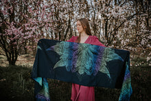 Load image into Gallery viewer,  Fairy Wings Ocean Vibes - Woven Wrap - Size 6 Baby carrying sling | Little Twidlets

