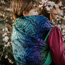 Load image into Gallery viewer, Fairy Wings Ocean Vibes - Woven Wrap - Size 6 Baby carrying sling | Little Twidlets
