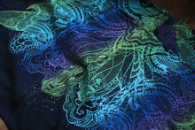 Load image into Gallery viewer, Fairy Wings Ocean Vibes - Woven Wrap - Size 6 Baby carrying sling | Little Twidlets

