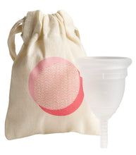 Load image into Gallery viewer, Size A Mooncup menstrual period cup for eco friendly periods little twidlets
