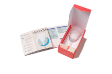 Load image into Gallery viewer, Size A Mooncup menstrual period cup for eco friendly periods little twidlets
