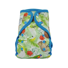 Load image into Gallery viewer, Seedling Baby Comodo Reusable cloth Nappy Wrap Icon Blue | Hadley Green Home
