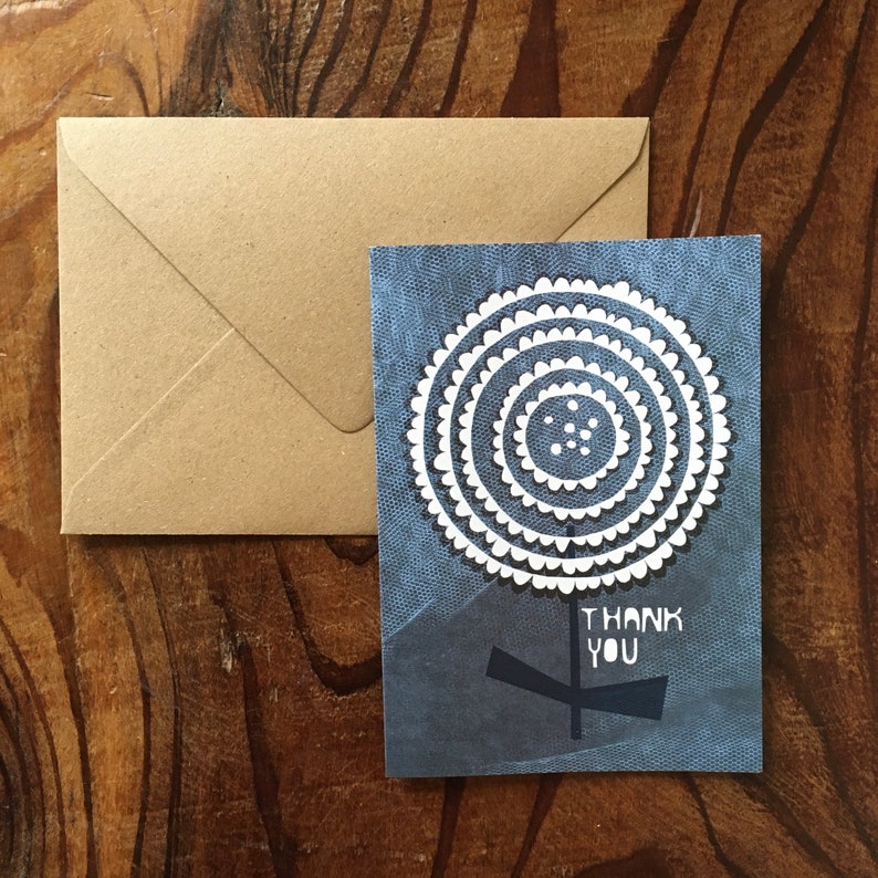 Thank you card hannah Day, shrewsbury Little Twidlets