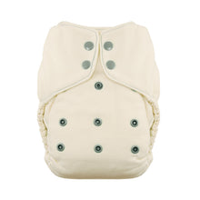 Load image into Gallery viewer, Thirsties_Natural_OS_Fitted_Fin cloth nappy little Twidlets

