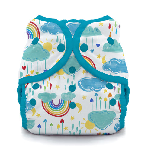 Thirsties_Duo_Wrap_Snap_Rainbow cloth nappy Little Twidlets