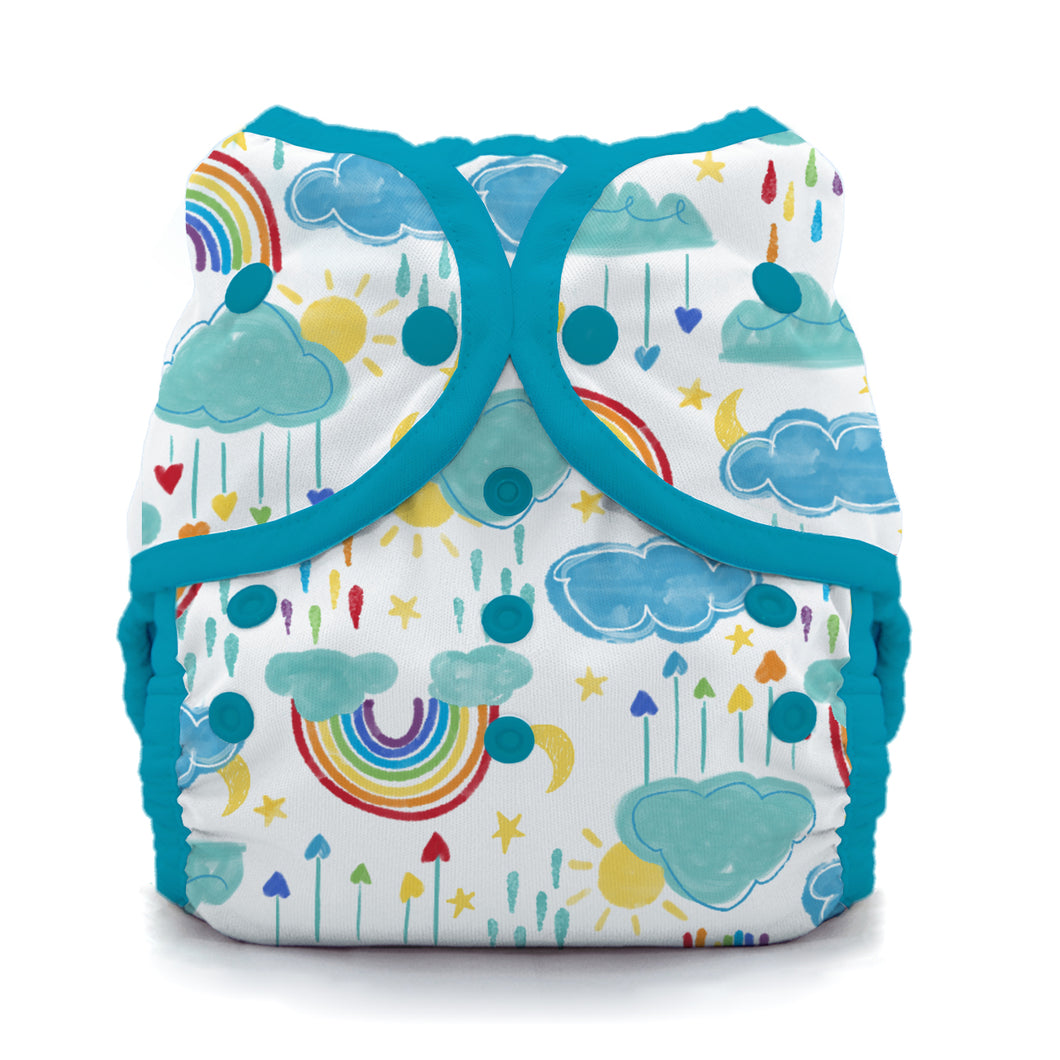Thirsties_Duo_Wrap_Snap_Rainbow cloth nappy Little Twidlets