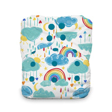 Load image into Gallery viewer, Thirsties_Stay_Dry_Natural_One_Size_AIO_Snap_Rainbow little Twidlets 

