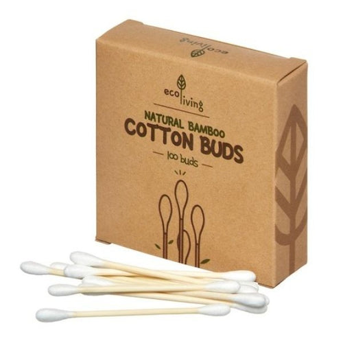 Natural Bamboo Cotton Buds. Eco Living |Little Twidlets 