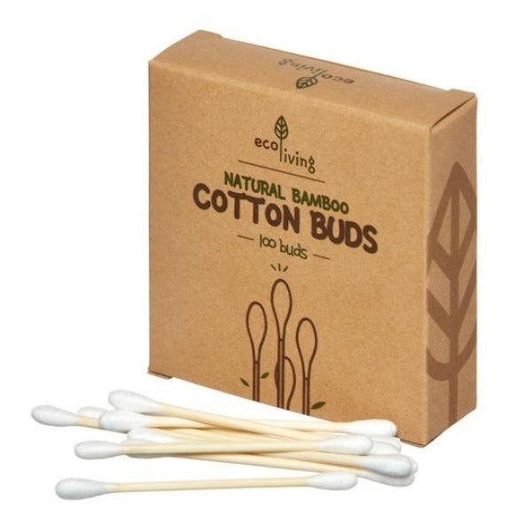Natural Bamboo Cotton Buds. Eco Living |Little Twidlets 