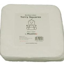 Load image into Gallery viewer, 12 Pack Muslinz Bamboo Cotton Terry Wipes
