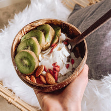 Load image into Gallery viewer, Eco-friendly Coconut Bowl &amp; Spoon Single Set Jungle Culture Little Twidlets

