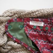 Load image into Gallery viewer, Buttons Newborn Reusable Nappy Cover
