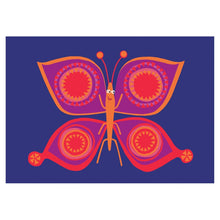 Load image into Gallery viewer, Butterfly greeting card hannah Day, shrewsbury Little Twidlets
