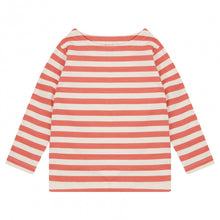 Load image into Gallery viewer, Piccalilly Stripe organic cotton Top - Spicy burnt Orange | Hadley Green Home
