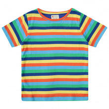 Load image into Gallery viewer, Piccalilly Kids T-Shirt - Rainbow Stripe  | Hadley Green Home
