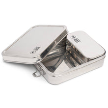 Load image into Gallery viewer, Stainless Steel Two in One Elephant Box Lunchbox | Little Twidlets
